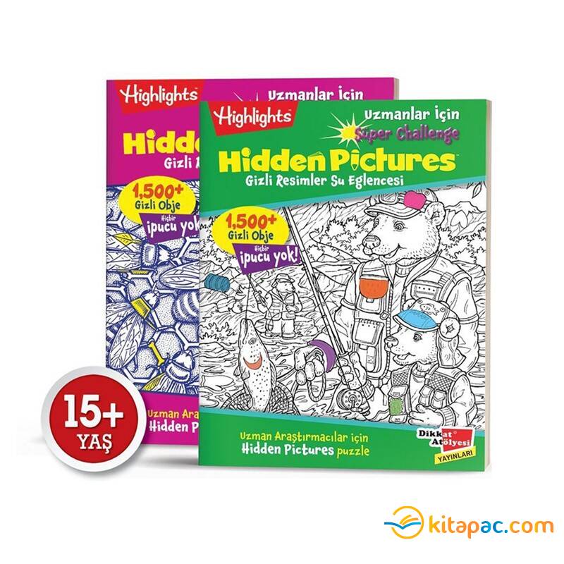 UZMANLAR İÇİN HİDDEN PİCTURES (2 li SET) - 2