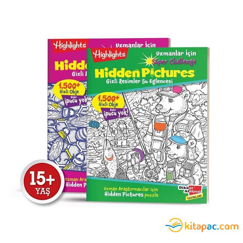 UZMANLAR İÇİN HİDDEN PİCTURES (2 li SET) - 1