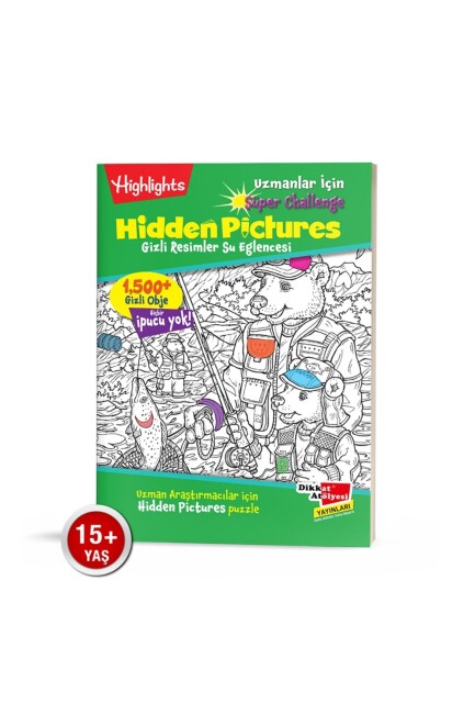UZMANLAR İÇİN HİDDEN PİCTURES - SU EĞLENCESİ PUZZLE - DİKKAT ATÖLYESİ YAYINLARI