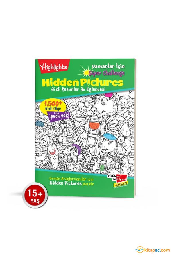 UZMANLAR İÇİN HİDDEN PİCTURES - SU EĞLENCESİ PUZZLE - 1