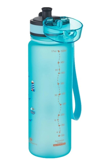 VAGON LİFE UZSPACE SU MATARASI BPA Sız 500 ml Turkuaz - UZSPACE